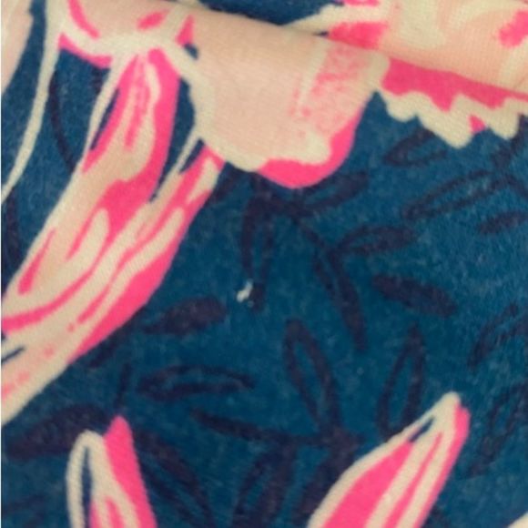 Lilly Pulitzer Inky navy flamingo knit Callahan size 2 - Picture 4 of 7